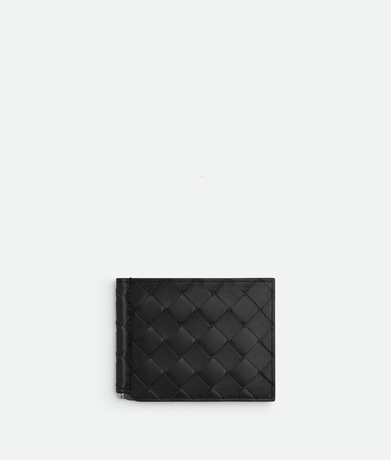 

Кошелек с зажимом для купюр Intrecciato Bottega Veneta, черный