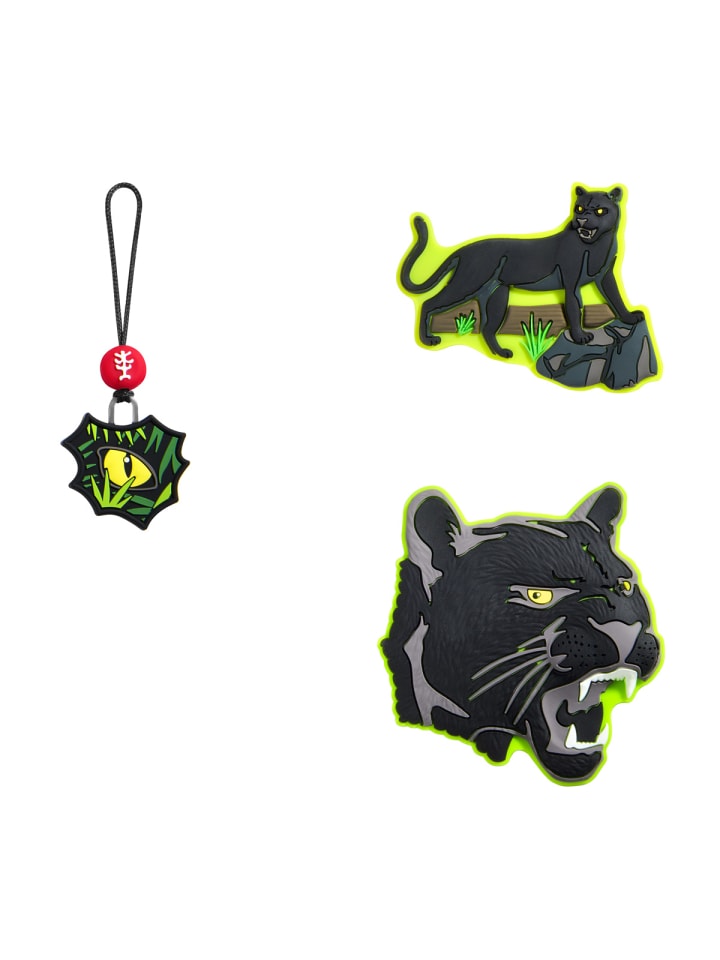 

MAGIC MAGS Danger Cat Chico Applications in Green Step by Step, Grün