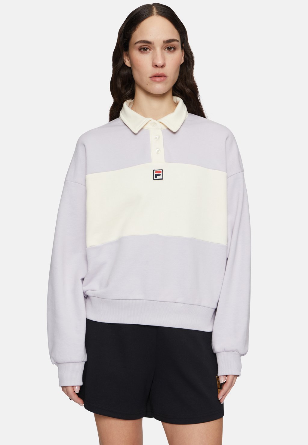 

Рубашка поло LANGOGNE - Long sleeved top Fila, белый