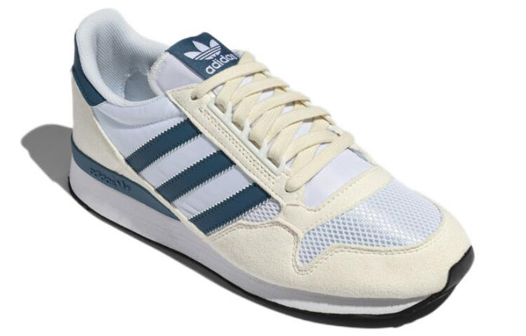 Кроссовки Adidas Originals ZX 500 Lifestyle Unisex, белый/синий — фото 3