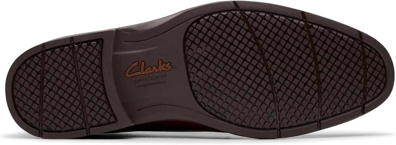 Лоферы из натуральной кожи Clarks, темно-коричневый — фото 3