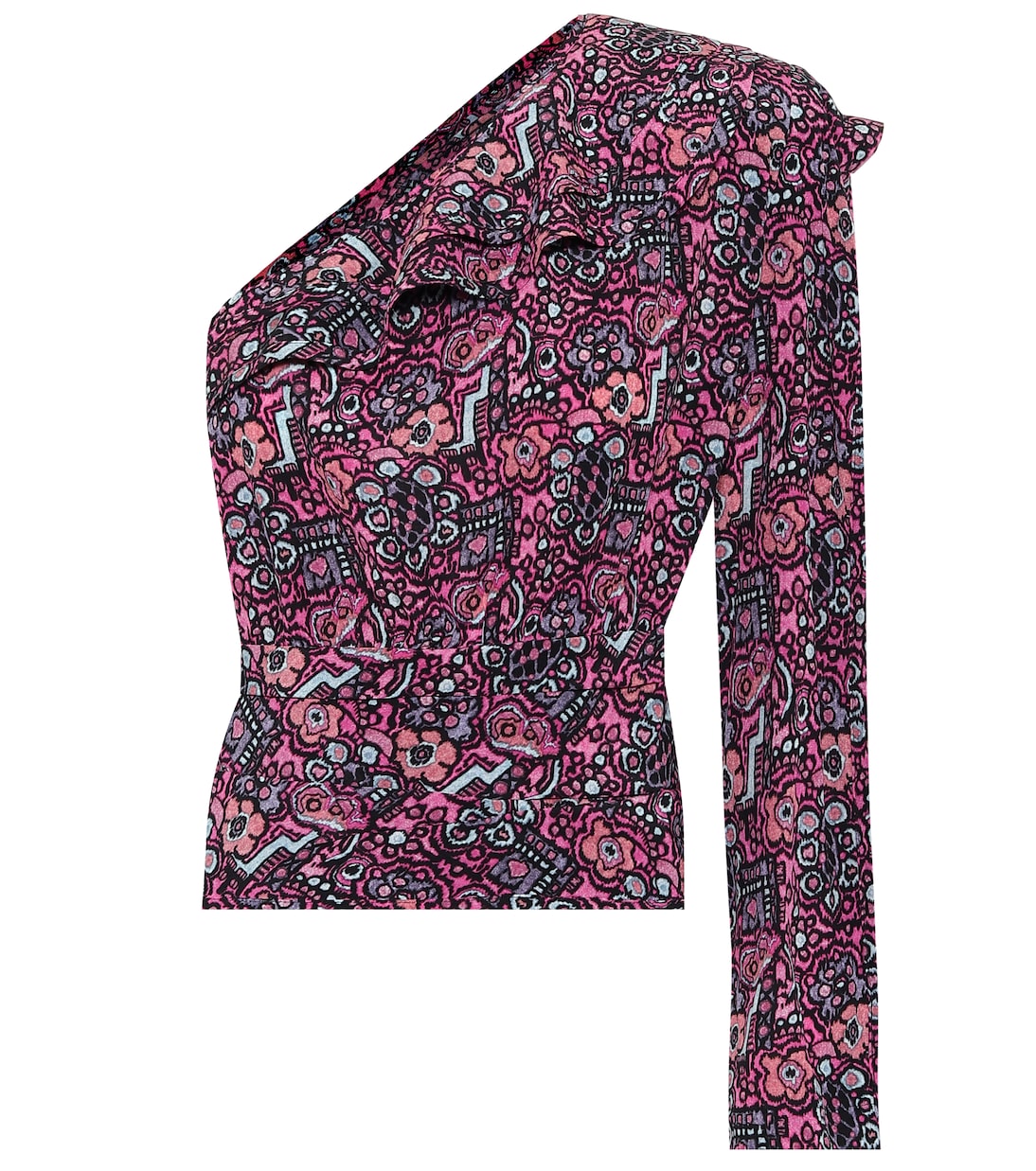 

Топ Rafiki из эластичного шелка Isabel Marant, розовый