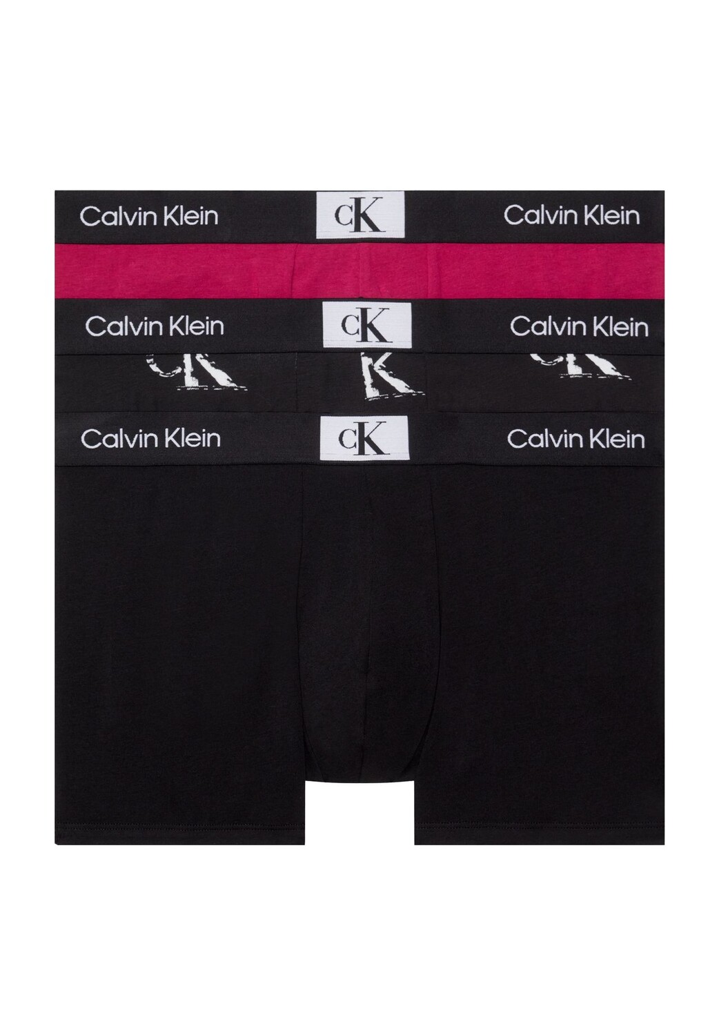 

Набор из 3 мужских шорт с поясом и логотипом CK 96 Calvin Klein, цвет Mrs Black