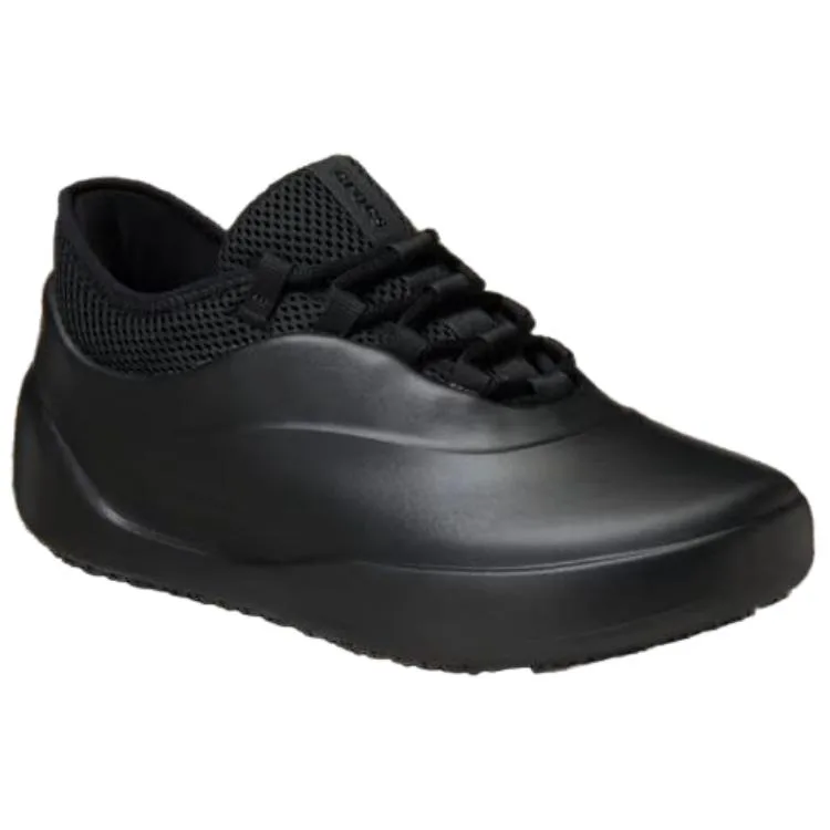 Crocs Мужские повседневные кроссовки Bistro Walk Low Top из полиэстера черные — фото 4