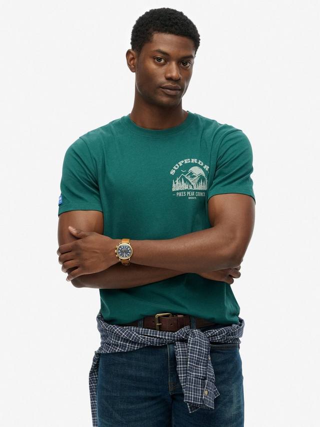 

Футболка Lo-fi Outdoors Chest Superdry, Erin Green