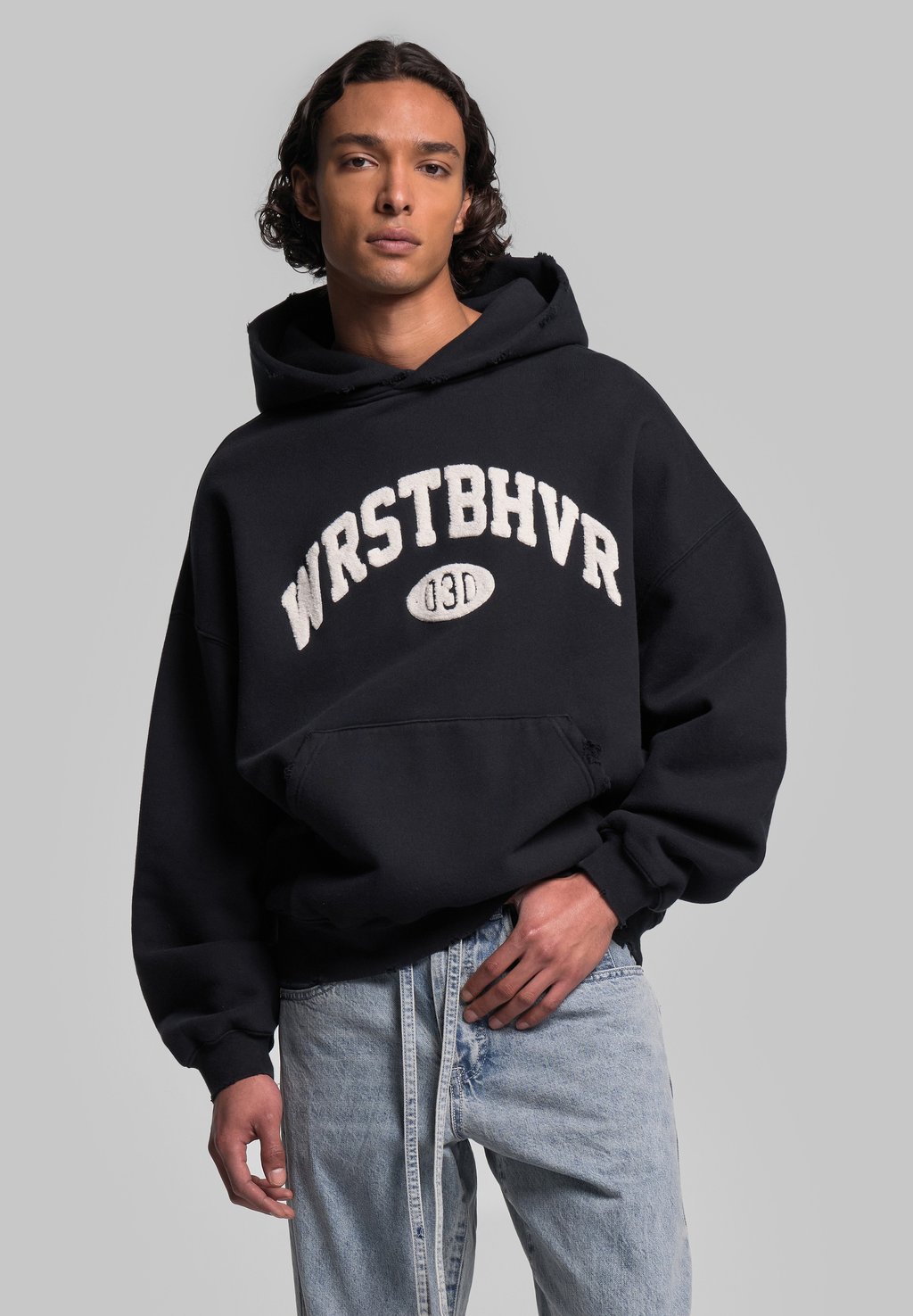 

Толстовка JESSE V2 HOODIE - Hoodie WRSTBHVR, черный