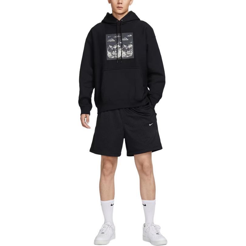 Свитшот Solo Swoosh FW25 мужской Nike, черный — фото 3