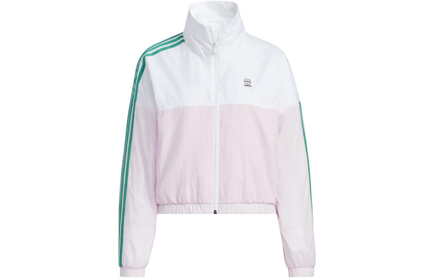 

Куртка женская белый/розовый Adidas Neo