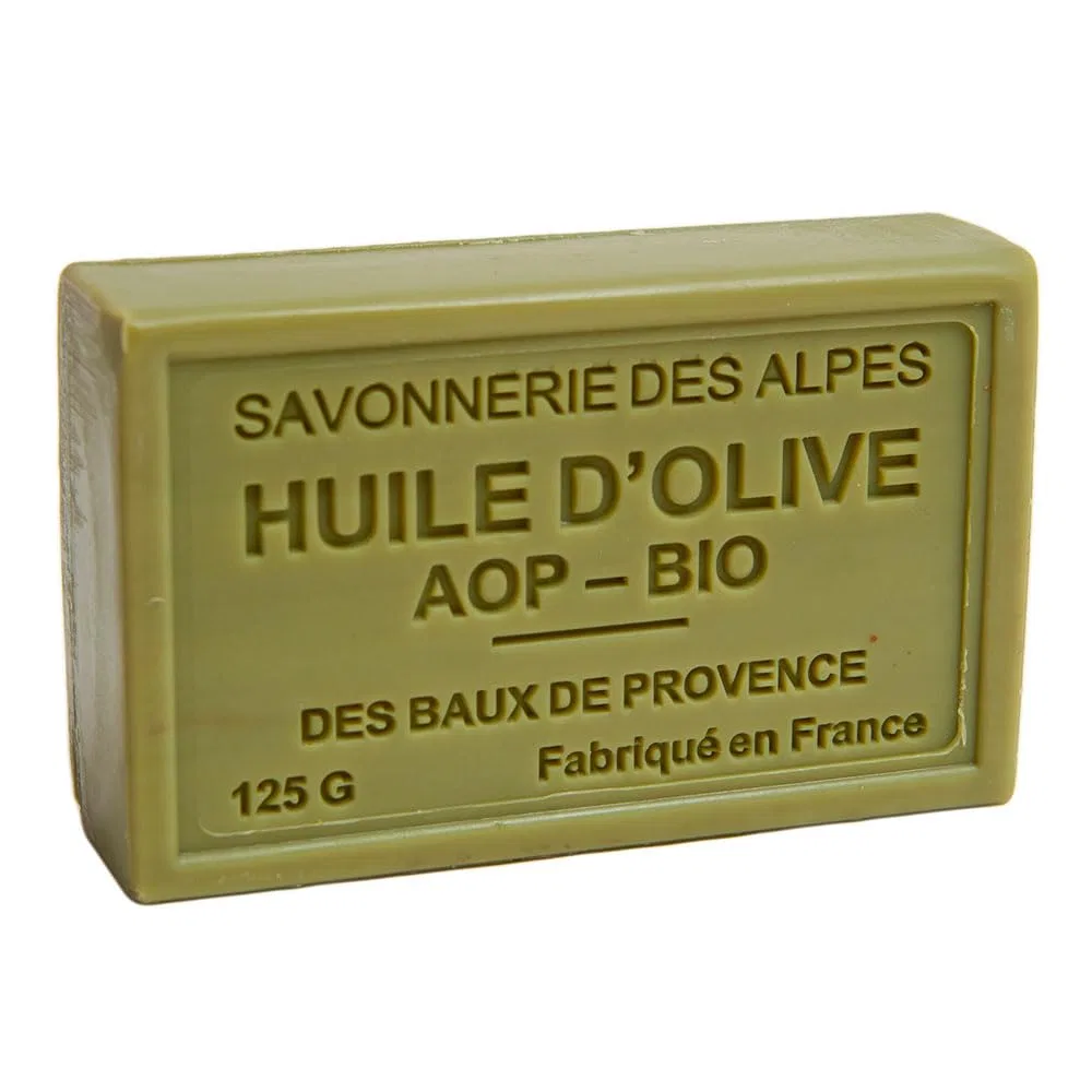 Французское мыло Label Provence Nature Savon de Marseille с оливковым маслом и маслом ши, аромат оливы, 125 г Label Provence Nature — фото 2