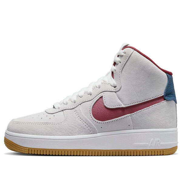 Кроссовки air force 1 high sculpt Nike, серый