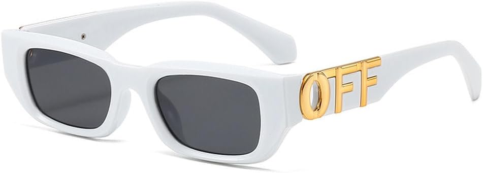 

Маленькие прямоугольные солнцезащитные очки для мужчин и женщин, квадратные солнцезащитные очки для путешествий, винтажные солнцезащитные очки с защитой от УФ-излучения UV400 для летнего использования HYYZZC, C10