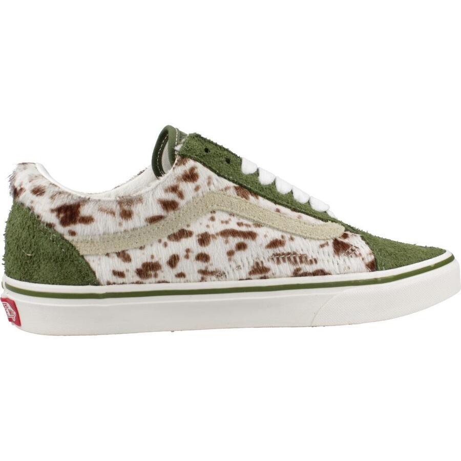 Кроссовки Vans модель Old Skool с анималистичным принтом — фото 4
