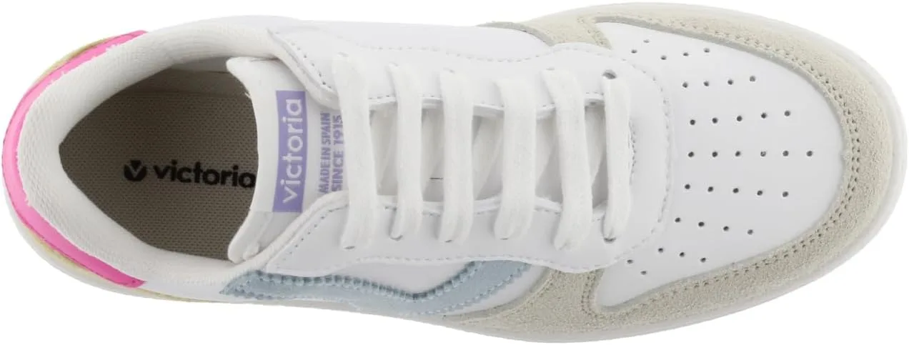 Высокие кеды Victoria Unisex Tribu из парусины с резиновым носком, модель 106500 — фото 4