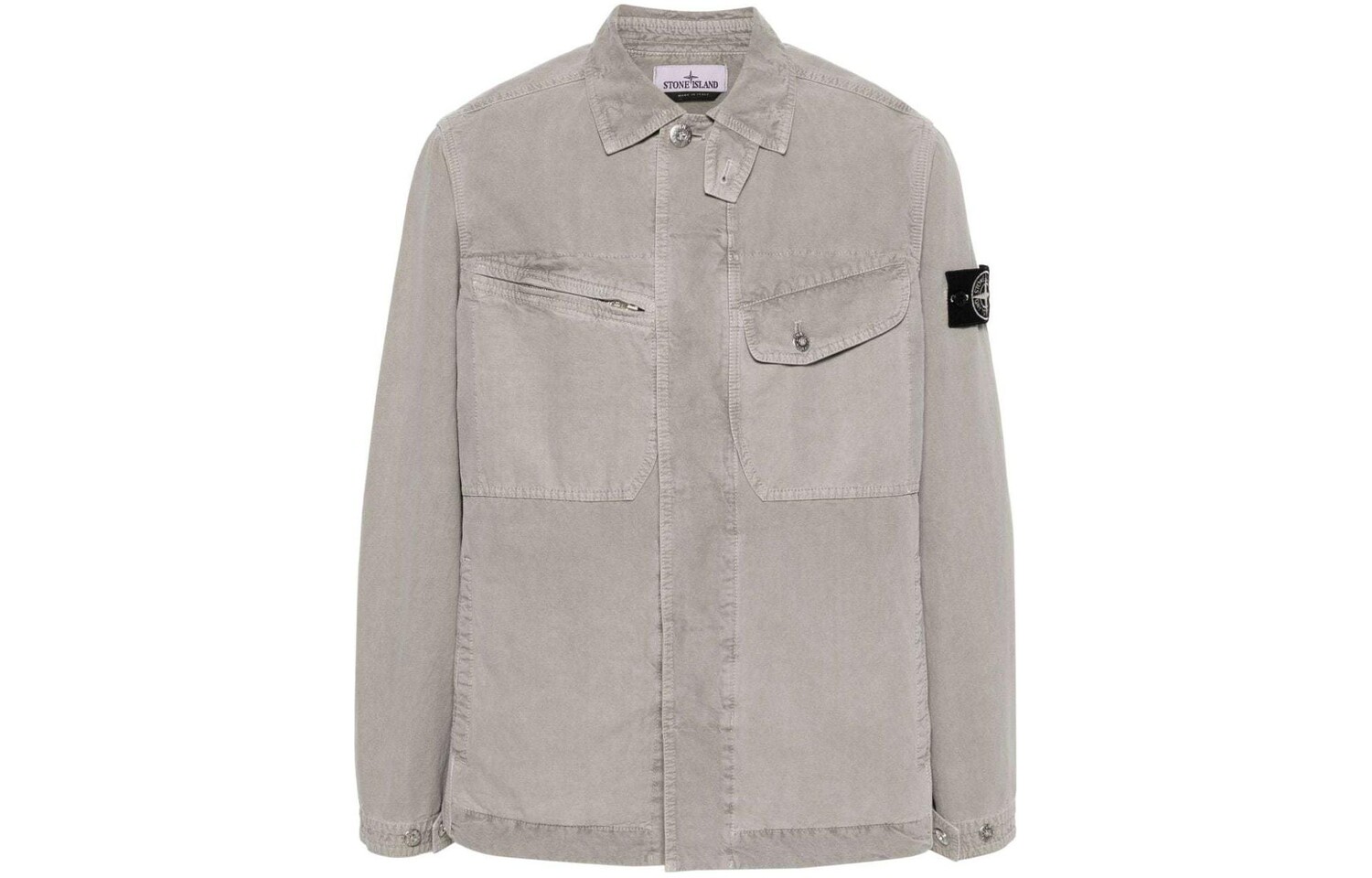 

Куртка мужская светло-серая Stone Island, серый