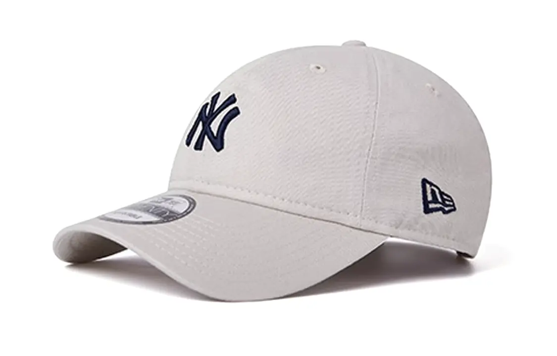 

New Era Хлопковая бейсболка унисекс бежевая, Beige