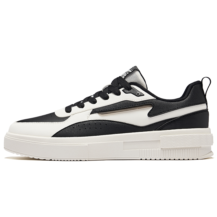 

Erke Нескользящие износостойкие низкие кроссовки для скейтбординга, мужские, черные, микрокристаллические, белые