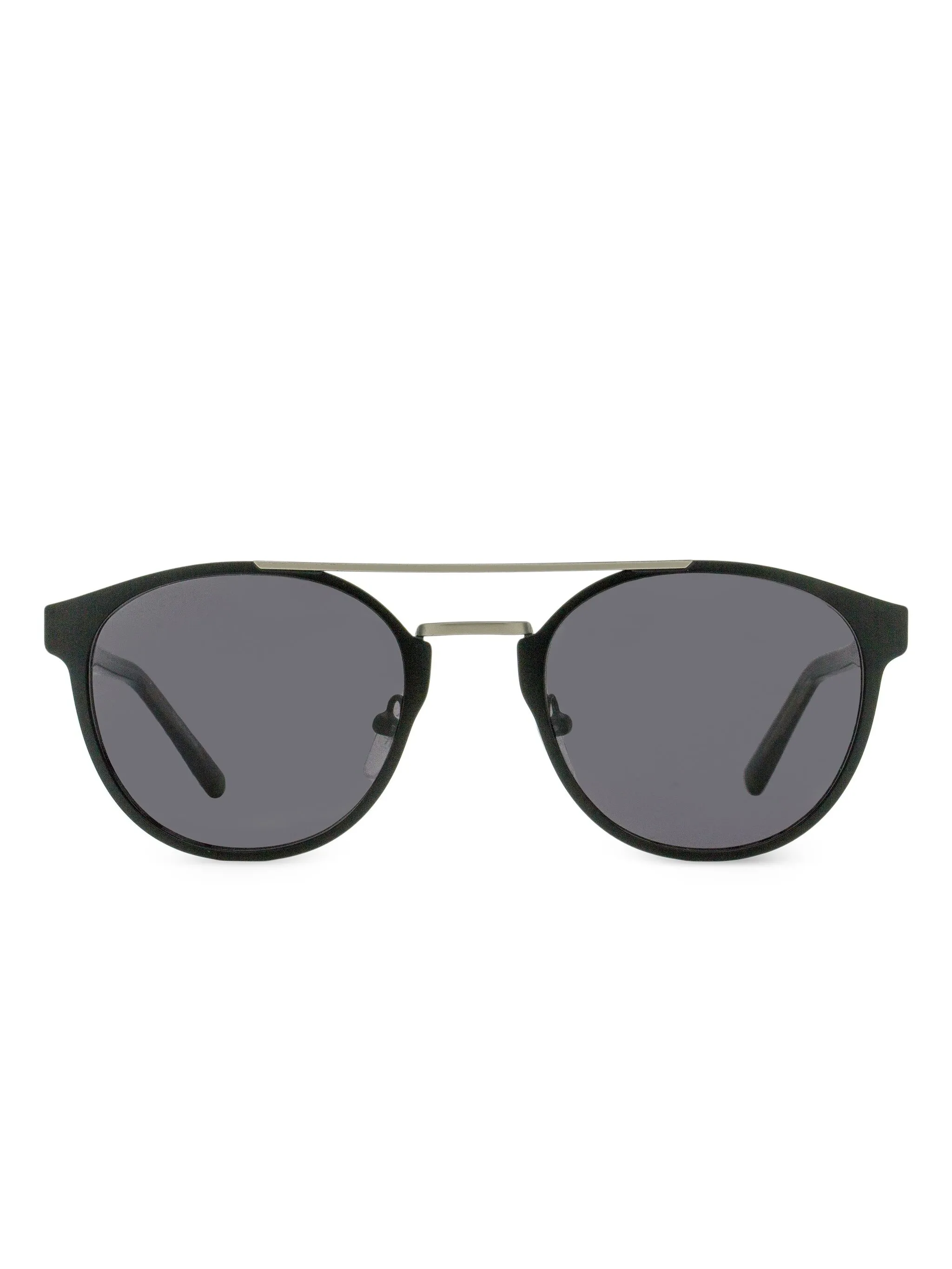 

Солнцезащитные очки в овальной оправе Lacoste, черный