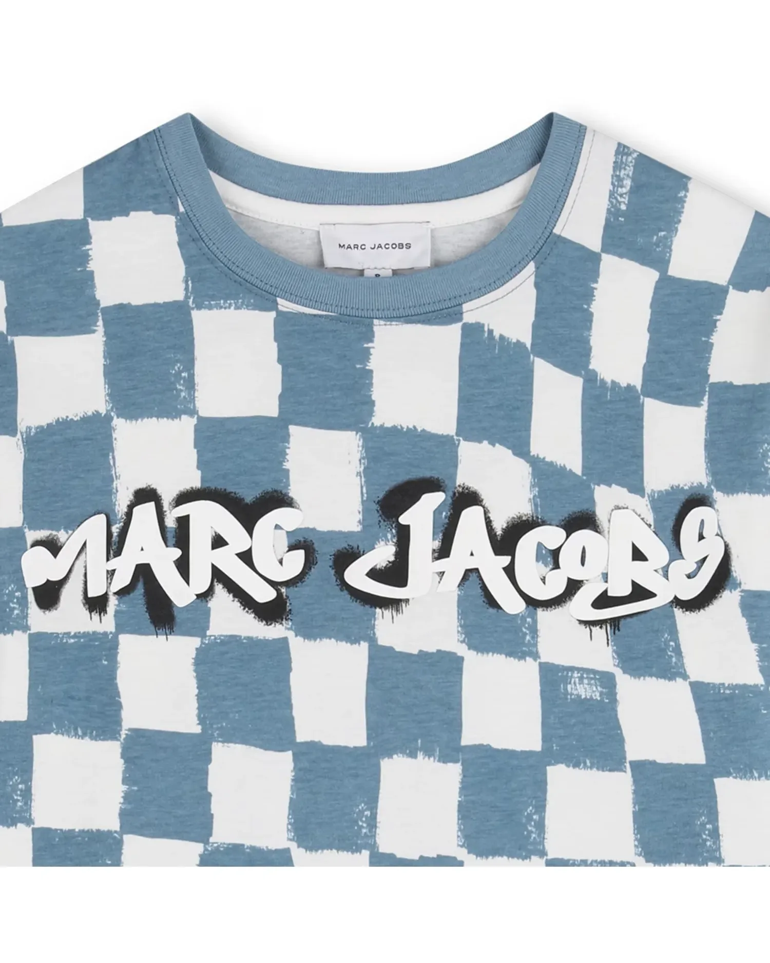 Футболка для мальчика с коротким рукавом из хлопка Marc Jacobs, Natural — фото 2