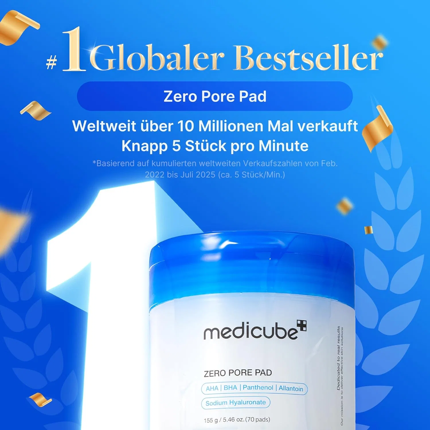 Тоник Medicube — Двусторонние тонер-пэды «Zero Pore Pad . » от — фото 2