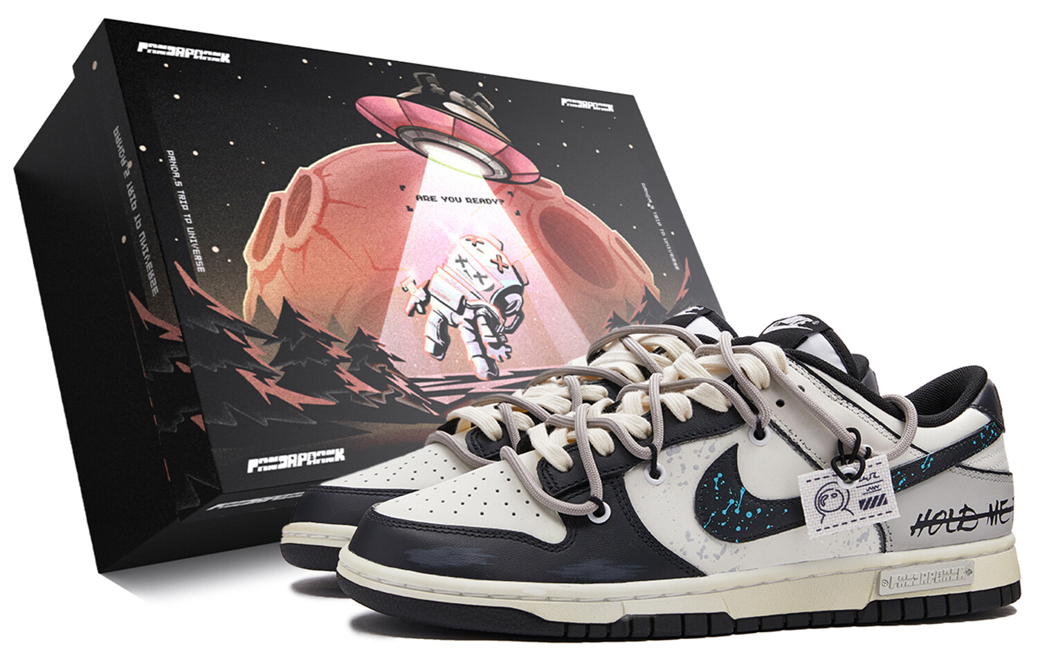 

Кроссовки Nike Dunk Skateboard Shoes Men Low-Top Black White