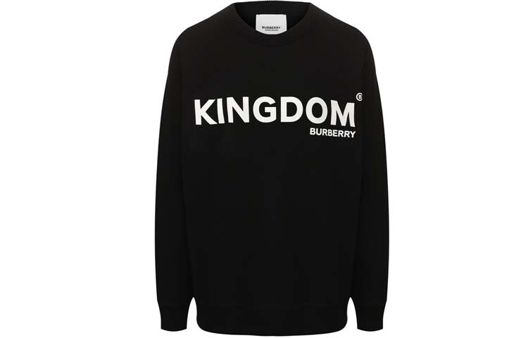 

Burberry Женская толстовка, цвет Black/White