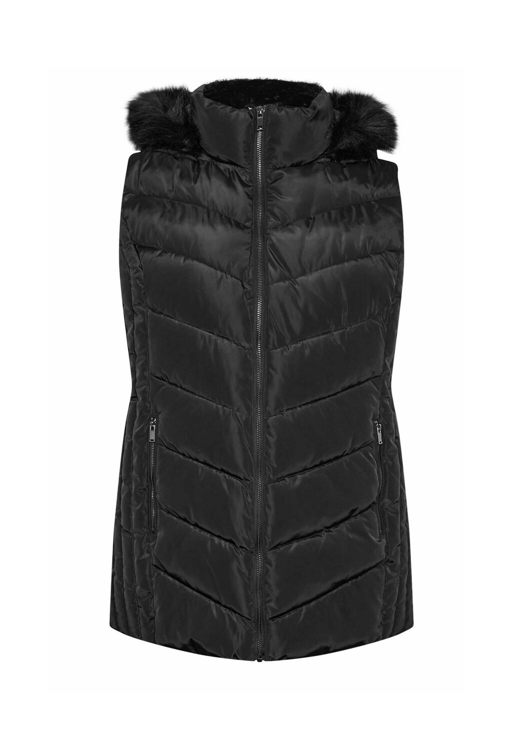 

Жилет TRIM PADDED Yours Clothing, антрацит
