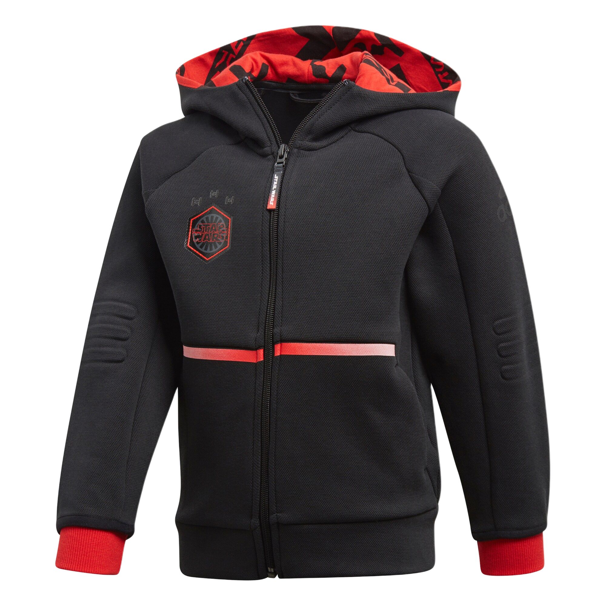 

Adidas Куртка xingqiudazhan, lianmingkuan black/bright red kids'