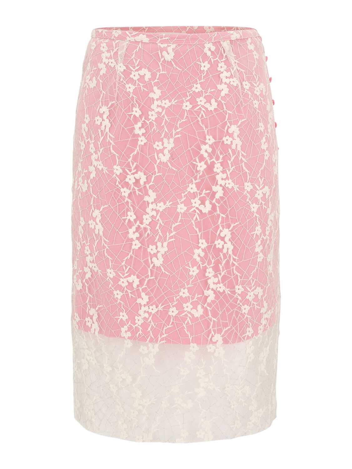 

GUIDO MARIA KRETSCHMER FOR BRIDGERTON Юбка 'Francesca' в пыльно-розовом цвете