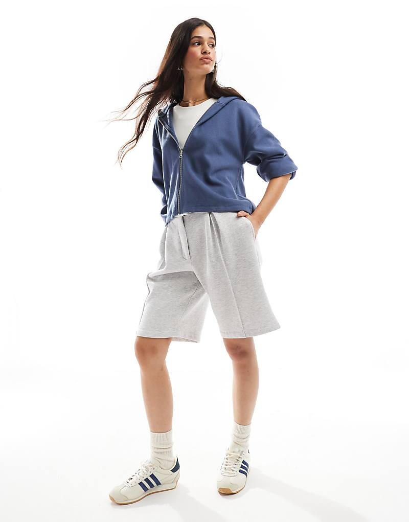 

Супермягкая толстовка свободного кроя синего цвета ASOS DESIGN