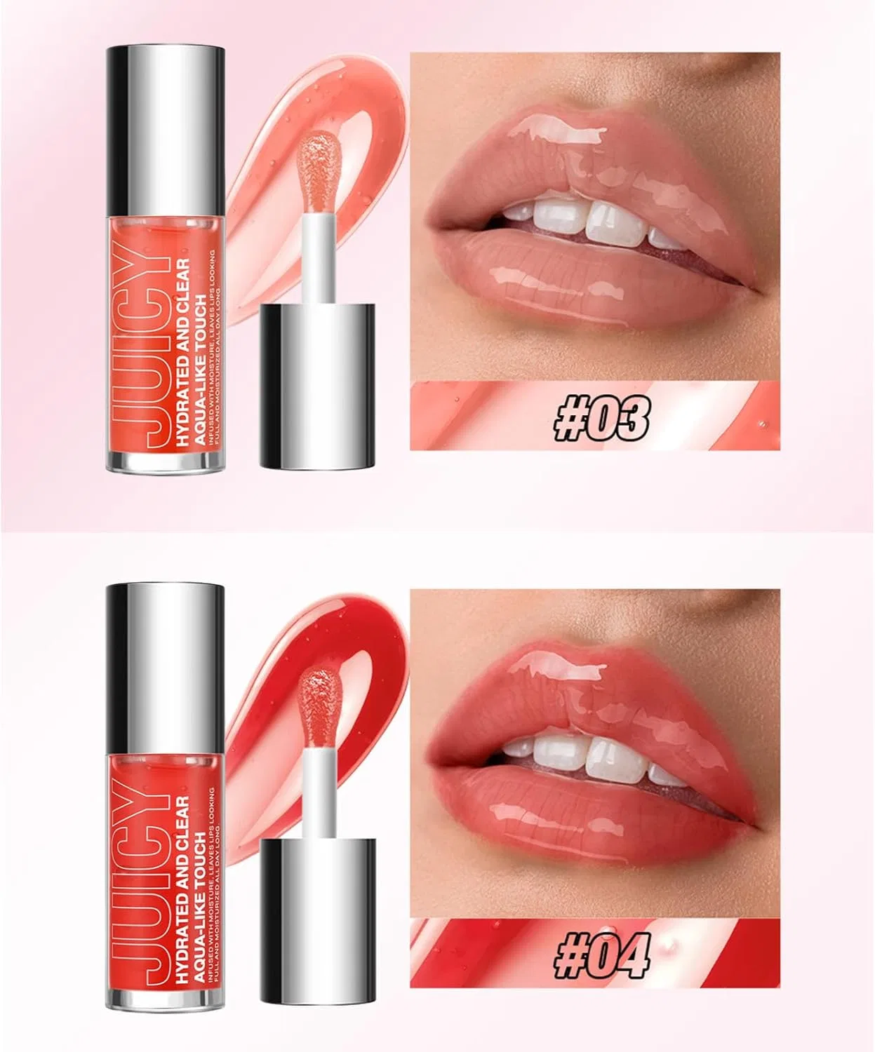 Масло для губ Replenishing Lip Oil Gloss Onjaku, объем 5 мл, цвет F — фото 4