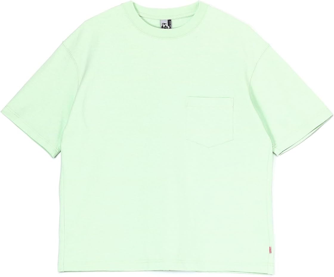 

Мужская футболка Chums из плотной ткани с карманом, зеленый