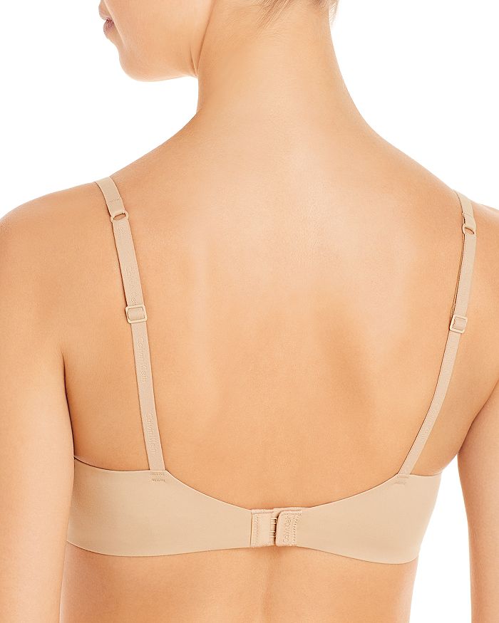 Идеально облегающий бюстгальтер полного покрытия T-Shirt Bra Calvin Klein, коричневый/бежевый — фото 3