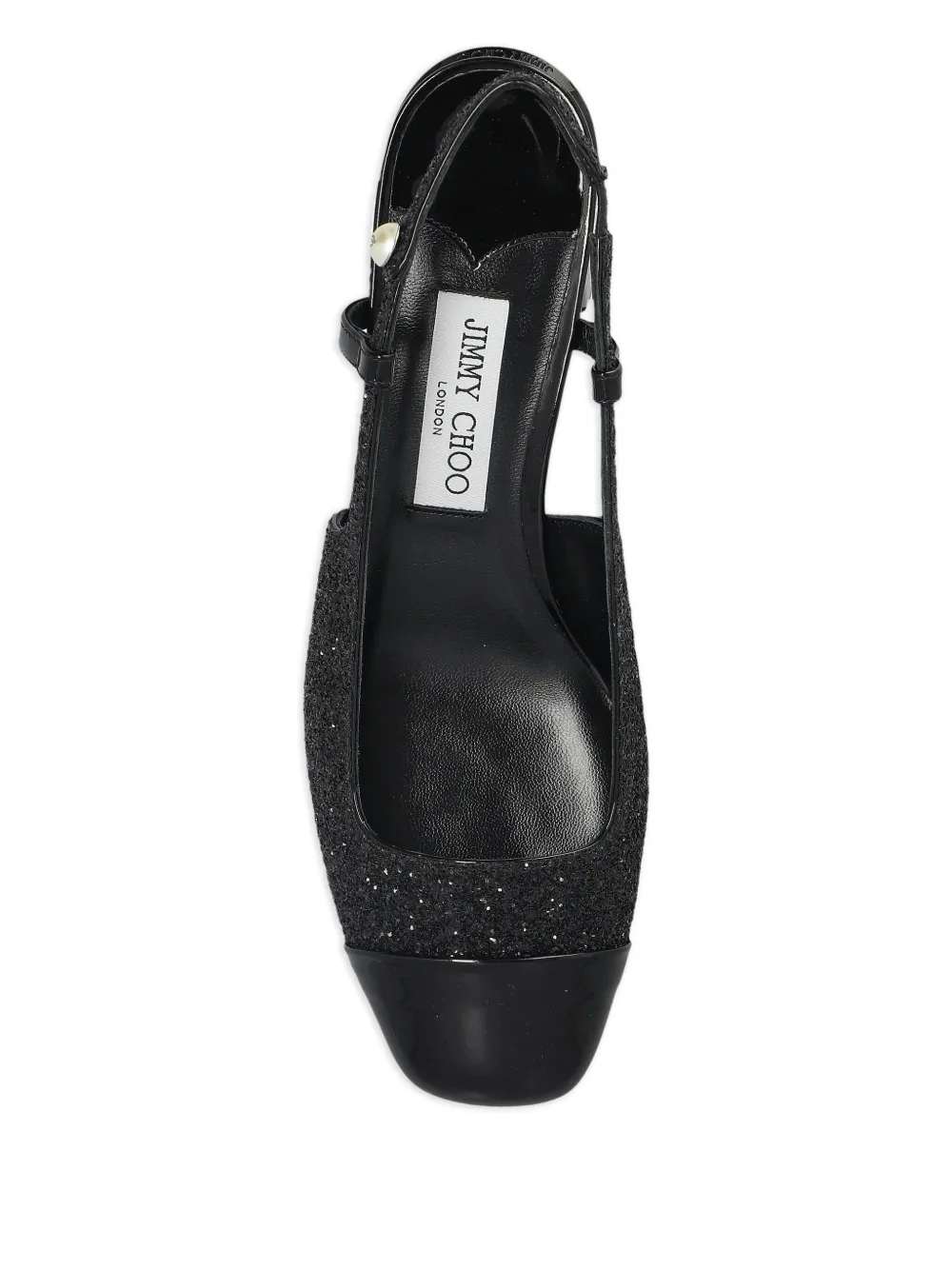 Туфли-лодочки Elisa с ремешком на пятке 55 мм JIMMY CHOO, черный — фото 3