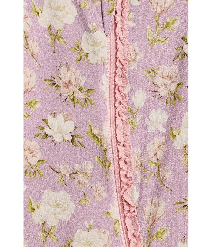 Комбинезон с рюшами Print Muffin Ruffle Footie Kickee Pants Kids, Sweet Pea Spring Floral — фото 3