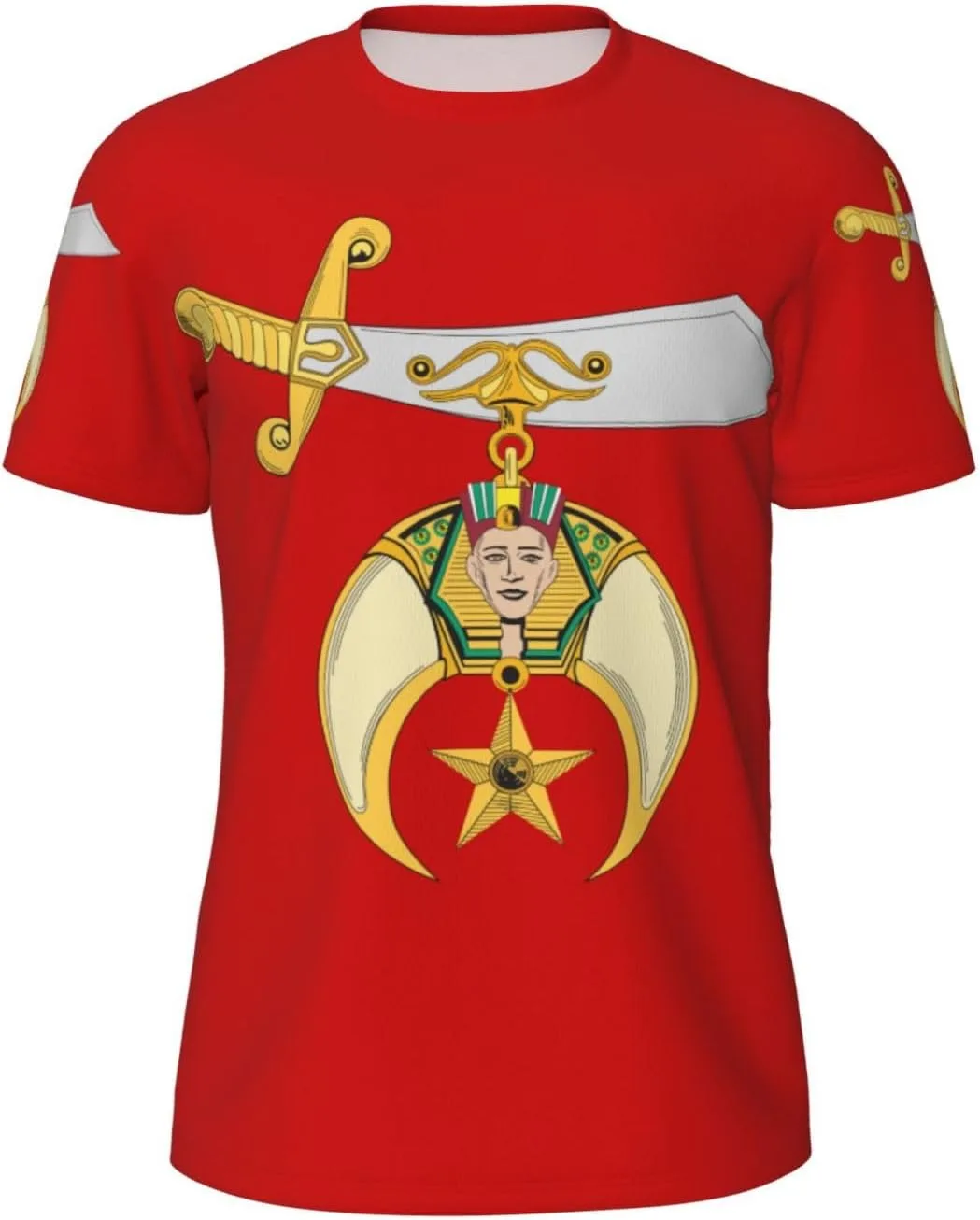 

Shriners 3D Print мужская классическая футболка с коротким рукавом ODSLFHJD
