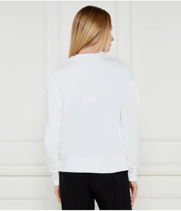 Махровая толстовка Regular fit Calvin Klein, белый — фото 3