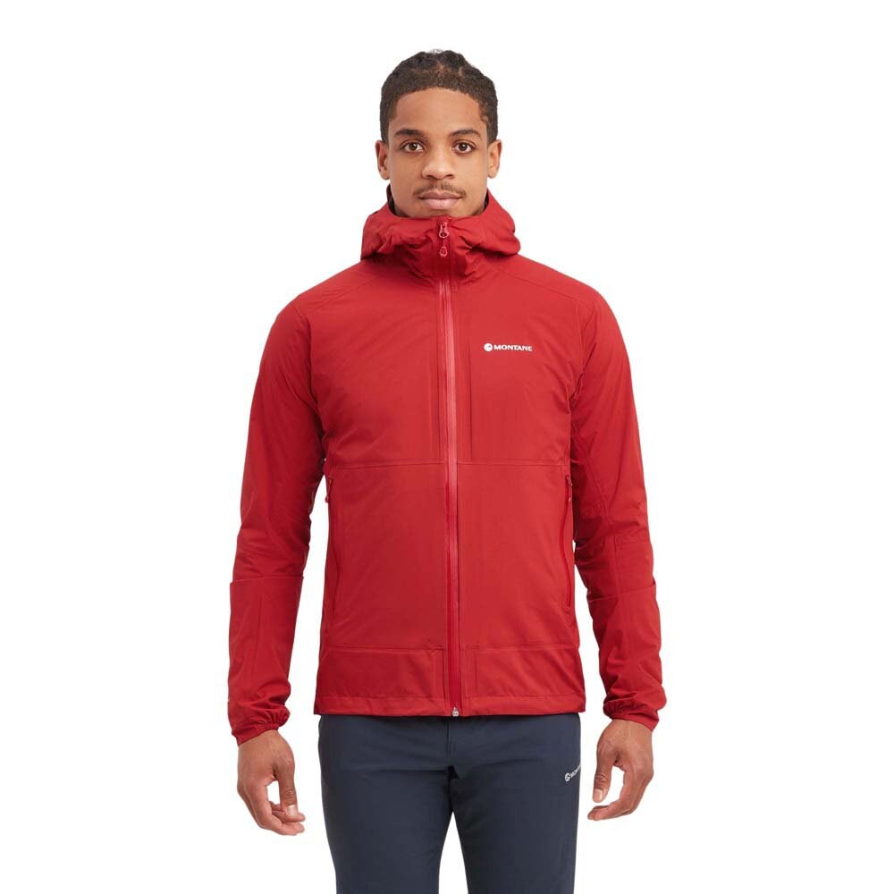 

Куртка Montane Minimus Lite Full Zip Rain, красный
