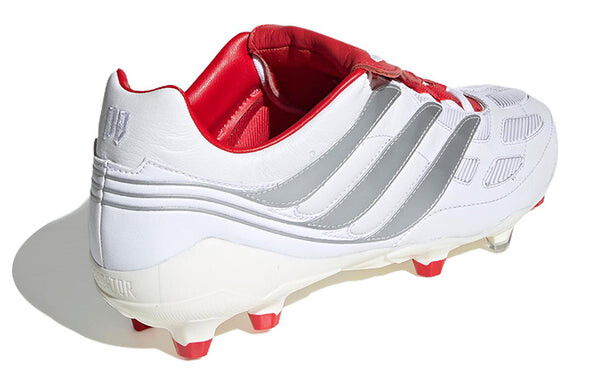 Кроссовки x david beckham predator precision fg Adidas, серебряный — фото 4