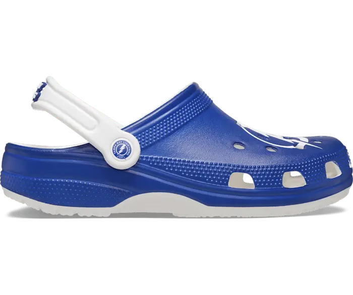 Классические сабо NHL Tampa Bay Lightning Crocs мужские, цвет White — фото 3