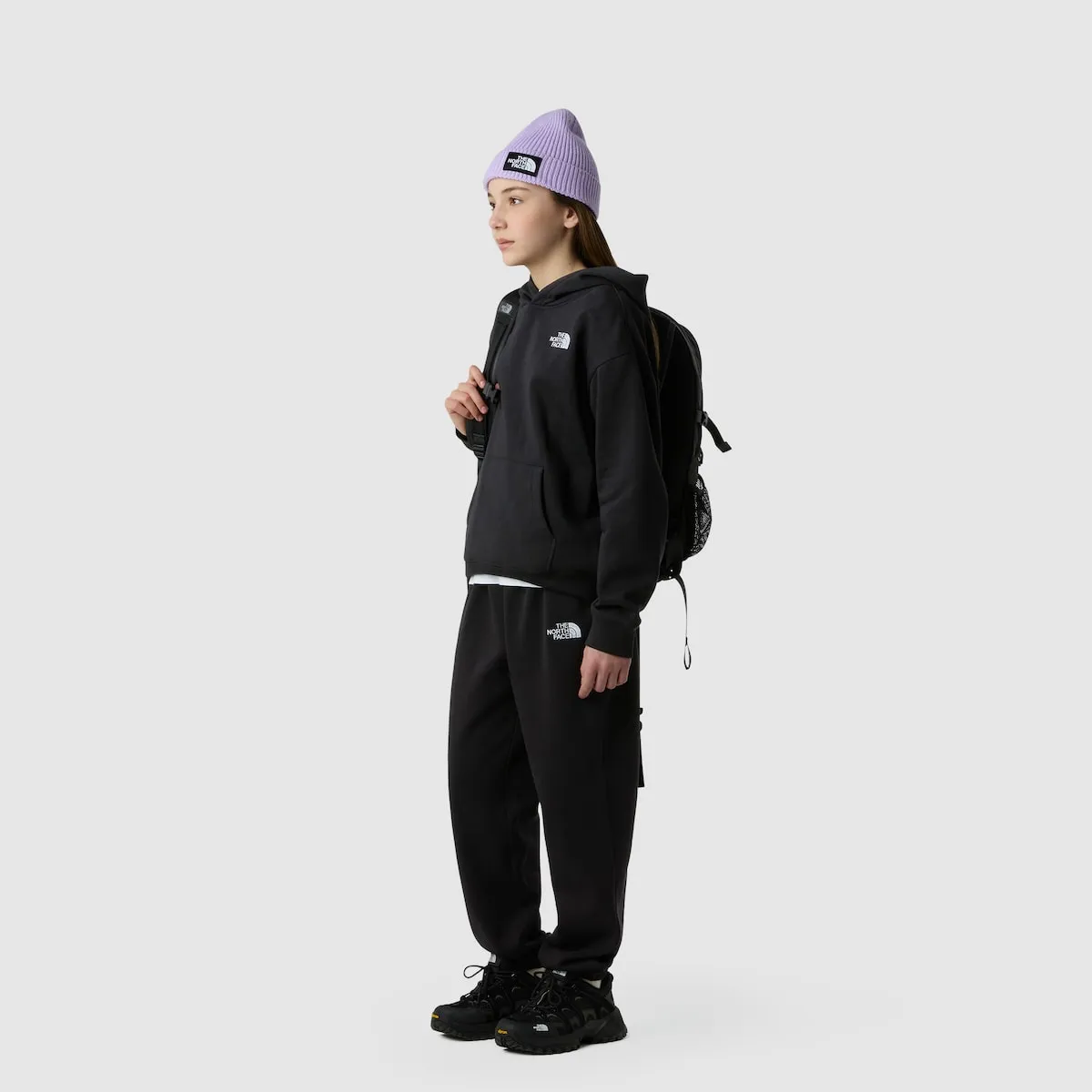 Детские спортивные брюки Essential с широким кроем The North Face, черный — фото 4