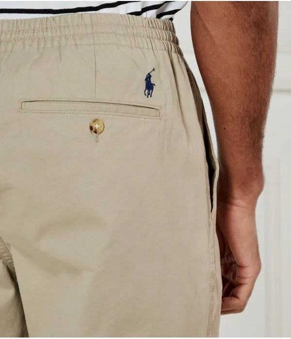 Брюки чинос Slim fit Polo Ralph Lauren, бежевый — фото 4