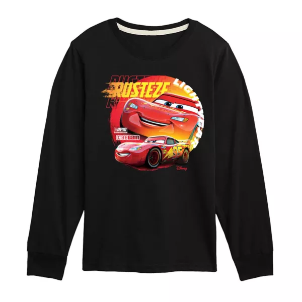 

Футболка с принтом Rusteze и Lightning McQueen для мальчиков 8-20 лет Disney / Pixar, черный
