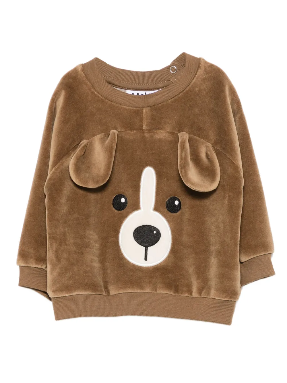 

Велюровая толстовка Molo, коричневый