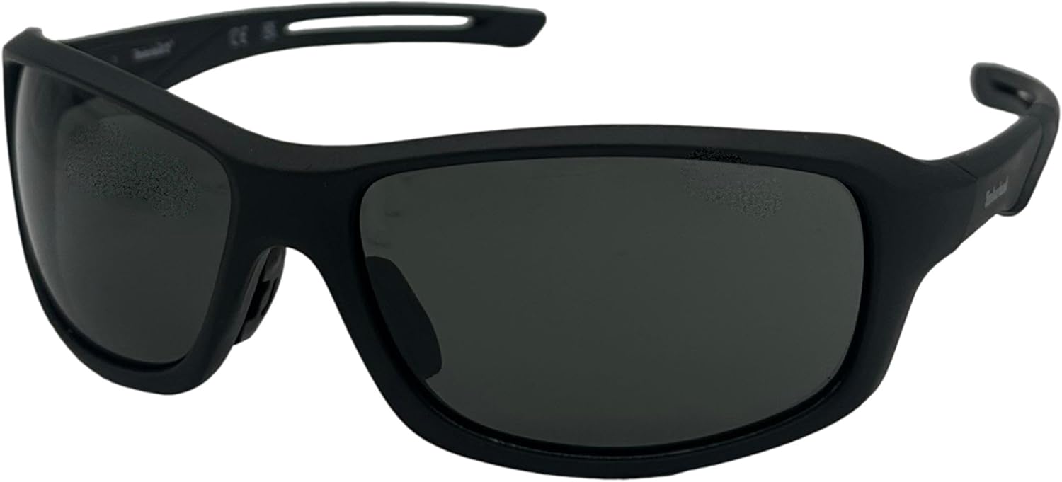 

Timberland солнцезащитные очки мужские матовый черный пластик, зеленые линзы TB7275. 2N