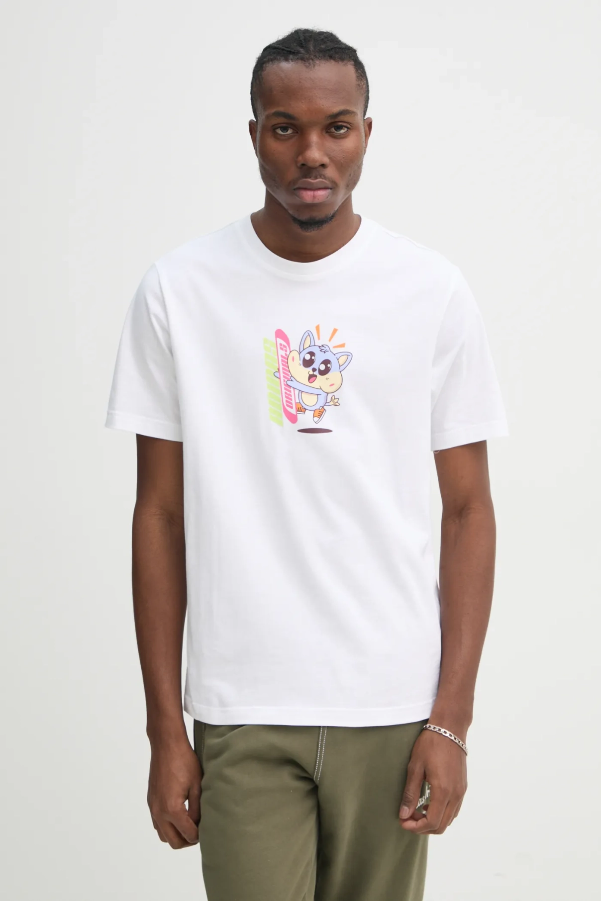 

Хлопковая футболка Q12 TS KAWAII adidas Originals, бежевый