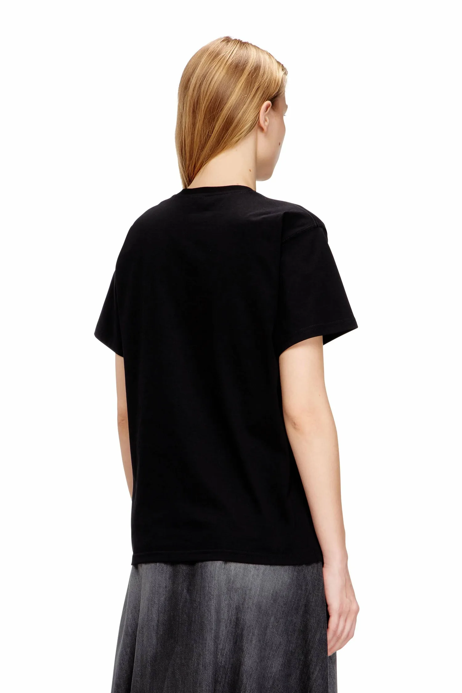 Женская футболка T-NORMY-S17 Diesel, black — фото 3
