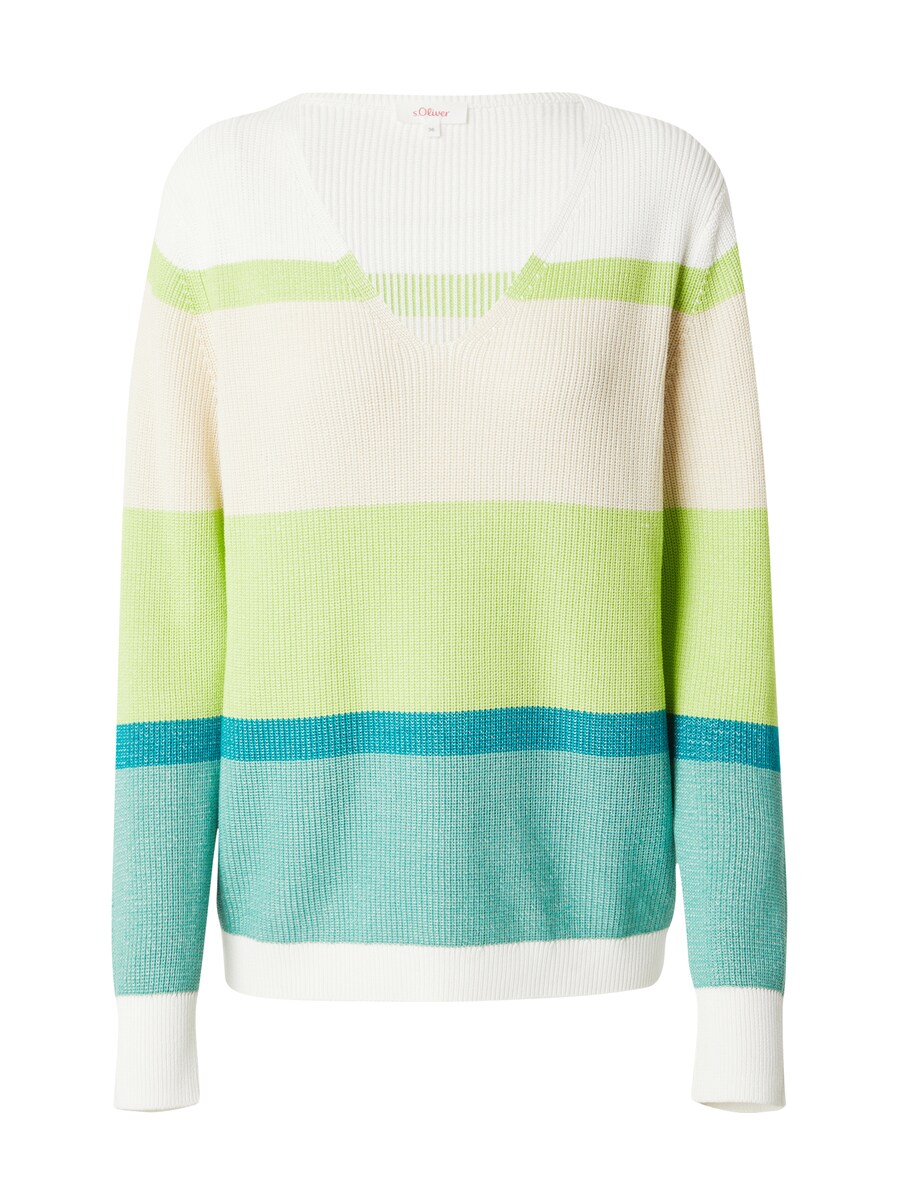 

Свитер s.Oliver Sweater, цвет Petrol/Apple