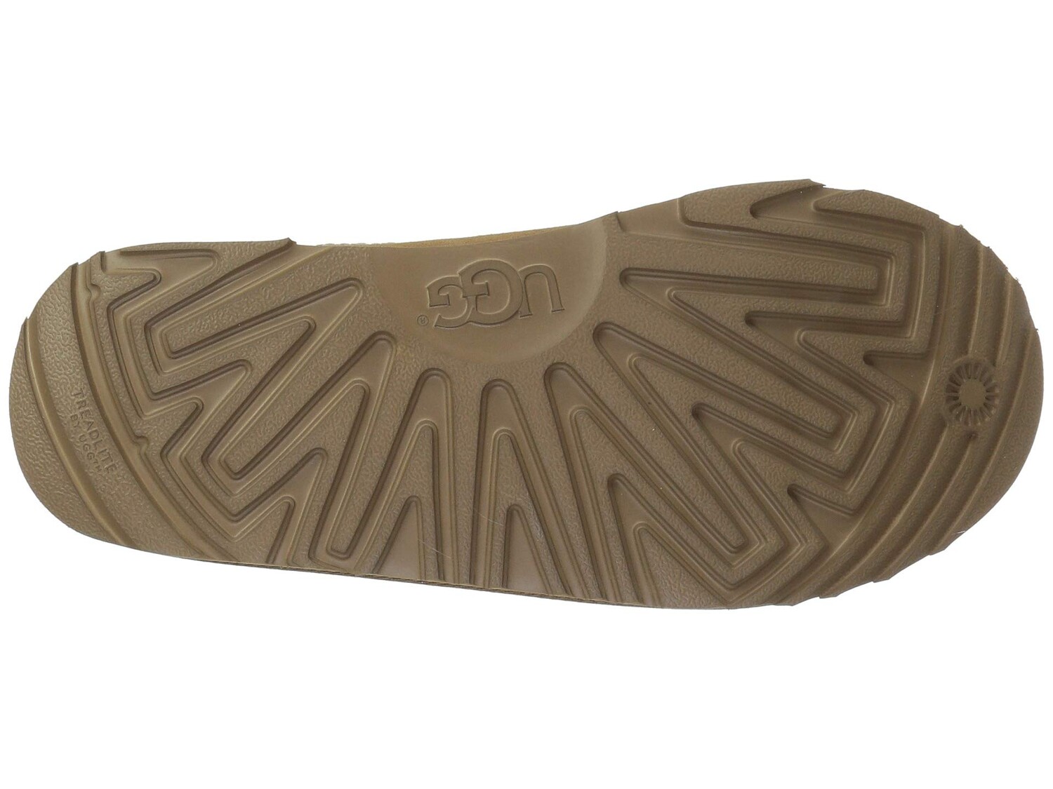 Мюли детские UGG Kids Tasman II, коричневый — фото 4