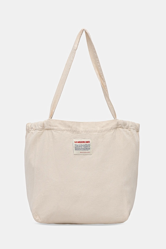 

Хлопковая сумка American Vintage, бежевый