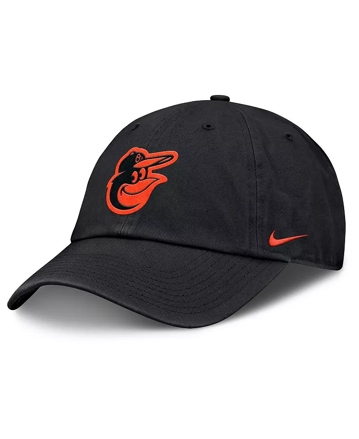 

Женская черная регулируемая бейсболка Baltimore Orioles Club Nike